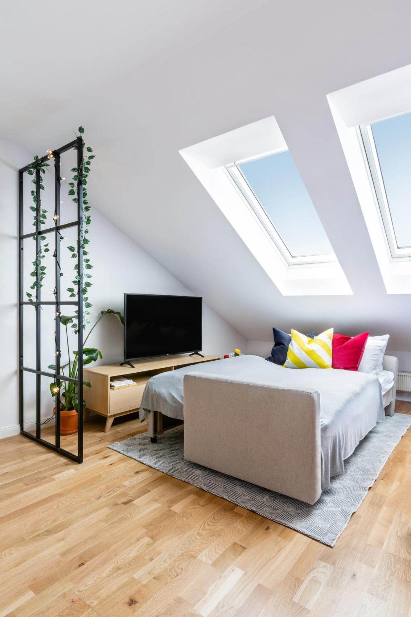 Turnkey I Charles Square Apartments Prag Oda fotoğraf